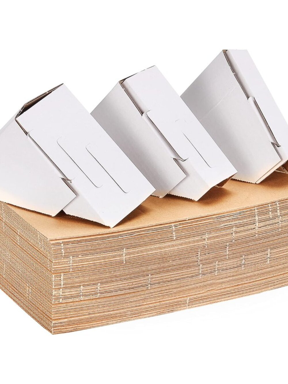 Adjustable Cardboard Corner Protectors, Fits 1", 1.5", 2.1" Frames